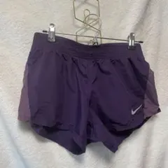 Nike 紫色 ランニングウェア　ボトムス