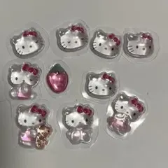 【正規品】ボンボンドロップシールミニ サンリオ ピンクキティ