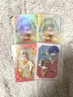 初音ミク　フリューくじ　G賞　クリアカードセット