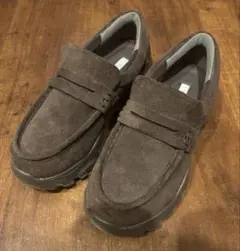 EVOL スニーカーソールローファー　ブラウン　S