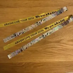 嵐　銀テープ　We are ARASHI フル2本セット　金　2026