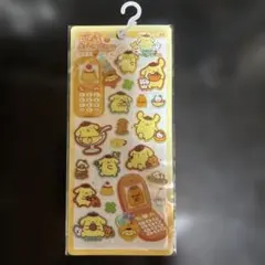 平成はっぴぃフォンステッカー ポムポムプリン