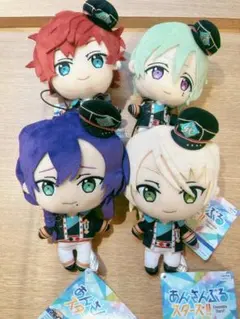 あんさんぶるスターズ!! ぬいぐるみ 4体セット 一彩 藍良 マヨイ 巽