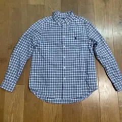 Ralph Lauren チェック柄長袖シャツ 160