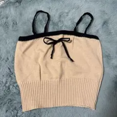 キャミソール ニット