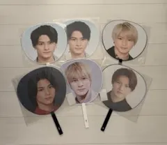 平野紫耀 うちわ 6枚セット キンプリ×Number_i