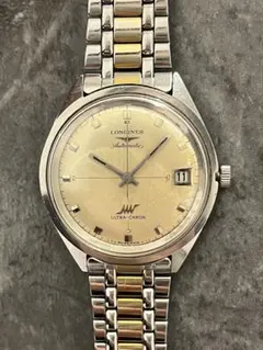 【希少／稼働】LONGINES ロンジン ULTRA-CHRON 自動巻き腕時計のサムネイル
