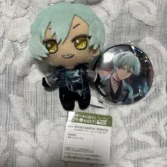 亥清悠 アイドリッシュセブン アイナナ きらどるぬいぐるみ ホログラム缶バッジ