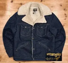 ジャケット 古着 80s Wrangler ラングラー USA製 ボア M 美品