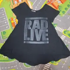 CANDY STRIPPER RAD LIVE Tシャツ 黒　ワンピースのサムネイル