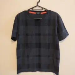 バーバリーBLACK LABEL CRESTBRIDGE 半袖シャツ M