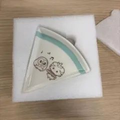 ポケピース　一番くじ　G賞ピザ型プレート　モクロー・ニャスパー