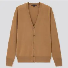 ☆【UNIQLO】エクストラファインメリノVネックカーディガン