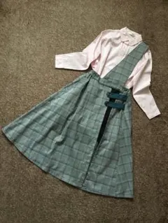 ALGY チェックスカパン & MC sister ブラウス　140㎝　2点