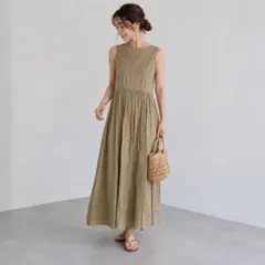 MARIHA ロングワンピース グリーン サイズ36 - メルカリ