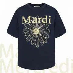 韓国 Mardi Mercredi マルディメクルディ Tシャツ フラワー ロゴのサムネイル