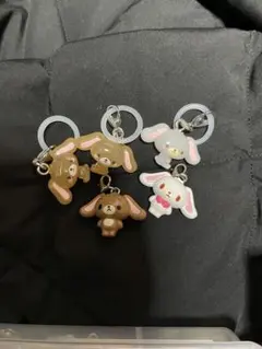 サンリオ シュガーバニーズ しろうさ くろうさ めじるしアクセサリー