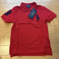 Polo Ralph Lauren ポロシャツ 4/4T レッド 新品タグ付き