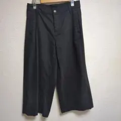 キュロットパンツ　S ブラック