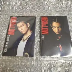 HIGH&LOW ウエハースカード 鮫岡章治 辻 長谷川慎 鈴木昂秀