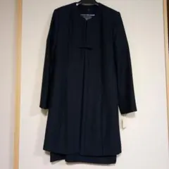 フォーマル　ワンピーススーツ　濃紺　７号　未着用