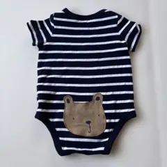 ストライプロンパース 3-6ヶ月