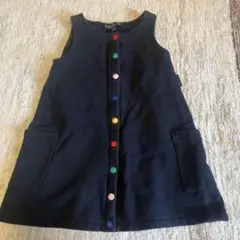 agnis ENFANT ノースリーブワンピース 4 ans