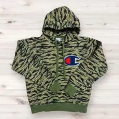 Champion迷彩柄 パーカー Mサイズ
