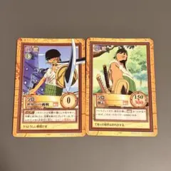 ワンピース カードダスハイパーバトル ゾロ サンジ ONE PIECE - メルカリ