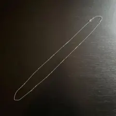 シルバー　ロング　ネックレスのサムネイル