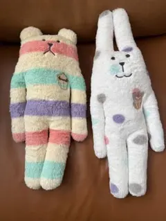 Craftholic ぬいぐるみ クマとウサギのサムネイル
