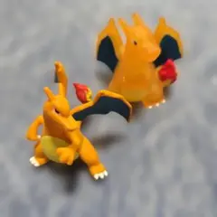 ポケモン　リザードン フィギュア 2体セット