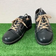 REGAL WALKER リーガルウォーカー/サイドファスナー付レザースニーカー 