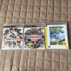 PS3 スポーツソフト3本セット