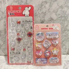 国内正規品 ウォーターシール ぷくぷくシール ベイマックス セットディズニー