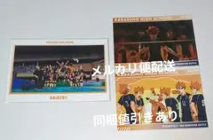 ハイキュー　ゴミ捨て場の決戦展　ポストカード　スナップカード　烏野