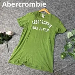 Abercrombie アバクロ　Tシャツ　半袖　グリーン　M