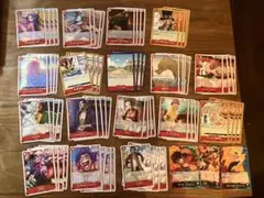ワンピースカード 受け継がれる意志 赤 R以下4コン エース サボ ルフィデッキ