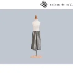 【maison de soil】 RANDOM STRIPE PANTS