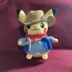 【中古品：送料無料】ポケモン化石博物館　発掘ピカチュウ ぬいぐるみ