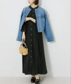 URBAN RESEARCH レオパードドットプリントワンピース