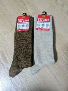 紳士ソックス 2足セット Mサイズ