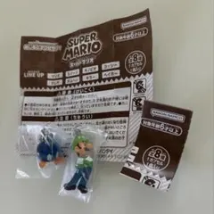 スーパーマリオ めじるしアクセサリー ルイージ ボムへい 2種 2個セット 新品
