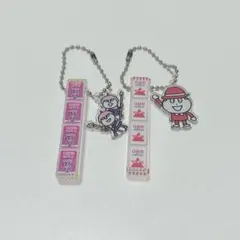 QBB ベビーチーズ　チャーム付き　ホテルキー　ガチャ