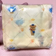 ぽすくま×アフラックアヒル　オリジナルコラボ　エコバッグ イエロー　レアのサムネイル