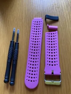 ガーミン　235J ドライバー　ピンクベルト　ジャンク品　訳あり