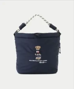 Polo Ralph Lauren ポロベア ショルダー バッグ　ネイビーのサムネイル