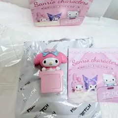 新品未使用　サンリオ　マイメロディ　中国限定　スマホマスコット　ヒッパーズ