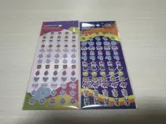 セリア　たまごっち プチプチシール　2点セット