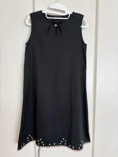 agnès b. ENFANT ノースリーブワンピース 黒のサムネイル